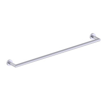 Kartners 144240SB-99 - OSLO - 24-inch Bathroom Towel Bar Solid Back-Polished Chrome