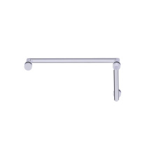Kartners 14470618-99 - OSLO - 6-inch x 18-inch Offset Shower Door Handles -Polished Chrome