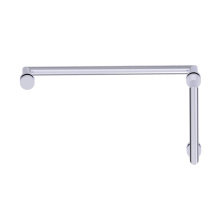 Kartners 14470818-99 - OSLO - 8-inch x 18-inch Offset Shower Door Handles -Polished Chrome