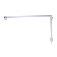 Kartners 14471224-99 - OSLO - 12-inch x 24-inch Offset Shower Door Handles -Polished Chrome
