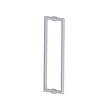 Kartners 1447824-99 - OSLO - 24-inch Double Shower Door Handle-Polished Chrome