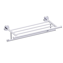 Kartners 167442-99 - SOFIA - 21-inch Towel Shelf with Bathroom Towel Bar-Polished Chrome