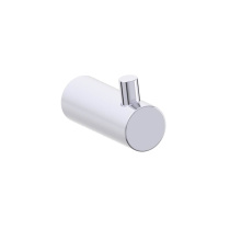 Kartners 188134-99 - SEVILLE - Single Prong Robe Hook-Polished Chrome