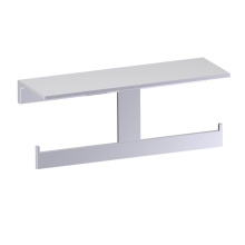 Kartners 232159-2-99 - BERLIN - Shelf with Toilet Paper Holder-Polished Chrome