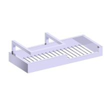 Kartners 232605-99 - BERLIN - Shower Soap/Shampoo Basket-Polished Chrome