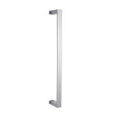 Kartners 2327536 - BERLIN - 36'' Single Glass Door Handle  - Polished