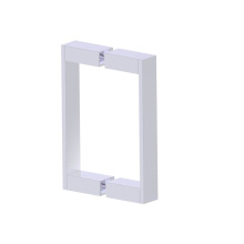 Kartners 2327808-99 - BERLIN- 8-inch Double Shower Door Handle-Polished Chrome