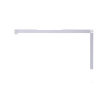 Kartners 24870618-99 - LONDON - 6-inch x 18-inch Offset Shower Door Handle -Polished Chrome