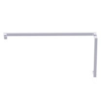 Kartners 24870824-99 - LONDON - 8-inch x 24-inch Offset Shower Door Handle -Polished Chrome