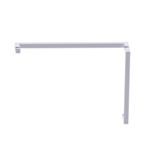 Kartners 24871218-99 - LONDON - 12-inch x 18-inch Offset Shower Door Handle -Polished Chrome