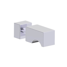 Kartners 2487501-99 - LONDON - Single Shower Door Handle-Polished Chrome
