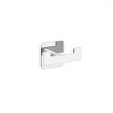 Kartners 254132-99 - MILAN - Double Prong Robe Hook-Polished Chrome