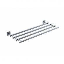 Kartners 254440-99 - MILAN - 24-inch Towel Shelf-Polished Chrome