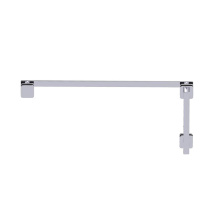 Kartners 25470824-99 - MILAN - 8-inch x 24-inch Offset Shower Door Handles -Polished Chrome