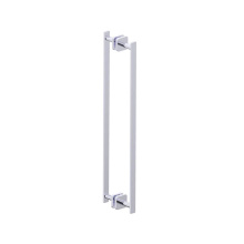 Kartners 2547824-99 - MILAN - 24-inch Double Shower Door Handle-Polished Chrome