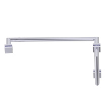 Kartners 26270824-99 - MADRID - 8-inch x 24-inch Offset Shower Door Handles -Polished Chrome
