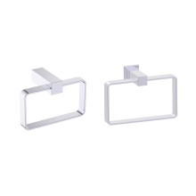 Kartners 277464-99 - LISBON - Rectangular Towel Ring-Polished Chrome