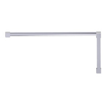 Kartners 27770824-99 - LISBON - 8-inch x 24-inch Offset Shower Door Handle -Polished Chrome