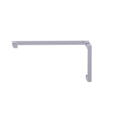 Kartners 28870818-99 - MUNICH - 8-inch x 18-inch Offset Shower Door Handles -Polished Chrome