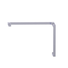 Kartners 28871218-99 - MUNICH - 12-inch x 18-inch Offset Shower Door Handles -Polished Chrome