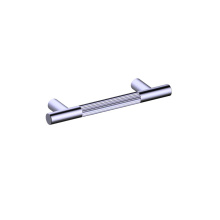 Kartners 310704-99 - Straight Knurled -  4-inch Cabinet Pull-Polished Chrome