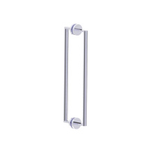 Kartners 3137818-99 - FRANKFURT - 18-inch Double Shower Door Handle-Polished Chrome