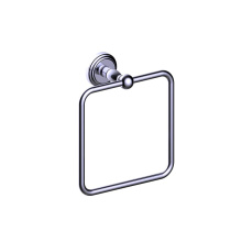 Kartners 322464-99 - FLORENCE - Square Towel Ring-Polished Chrome