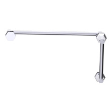 Kartners 34270818-99 - PISA - 8-inch x 18-inch Offset Shower Door Handles -Polished Chrome