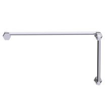 Kartners 34271224-99 - PISA - 12-inch x 24-inch Offset Shower Door Handles -Polished Chrome