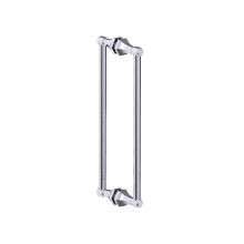 Kartners 3427818-99 - PISA - 18-inch Double Shower Door Handle-Polished Chrome