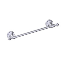 Kartners 351120-99 - LYON - 12-inch Bathroom Towel Bar-Polished Chrome