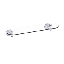 Kartners 351671-99 - LYON - 20-inch Glass Shelf-Polished Chrome