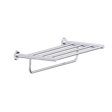 Kartners 365442-99 - CIRCO - Towel Shelf  with Bar 24-inch-Polished Chrome