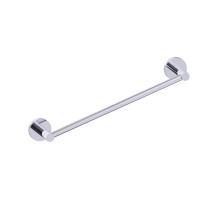 Kartners 366120-99 - CIRCO KNURLED - 12-inch Bathroom Towel Bar -Polished Chrome