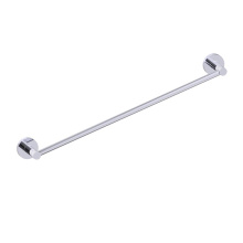 Kartners 366180-99 - CIRCO KNURLED - 18-inch Bathroom Towel Bar -Polished Chrome