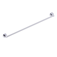Kartners 366240-99 - CIRCO KNURLED - 24-inch Bathroom Towel Bar-Polished Chrome