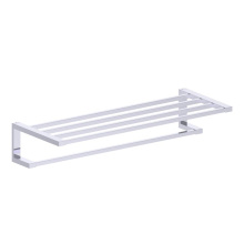 Kartners 440442-99 - HAMBURG - Double Towel Shelf -Polished Chrome