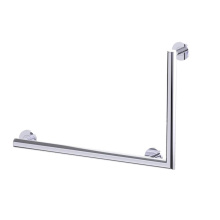 Kartners 8289101L-99 - Angle Grab Bar (Left)-Polished Chrome