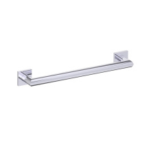 Kartners 8289612-99 - 9600 Series 12-inch Mitered Grab Bar with Square Rosettes-Polished Chrome
