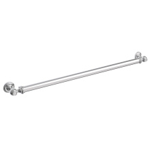Kartners 8389136-99 - Traditional Series 36-inch Round Grab Bar-Polished Chrome