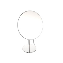 Kartners KCM-FS-RD-8-99 - Mirror - Free Standing Round Single Sided Mirror-Polished Chrome