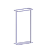 Kartners KFS-DTR-248-99 - LONDON - Free Standing - Towel Rail-Polished Chrome