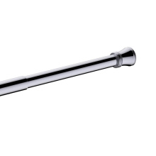 Kartners KSR-4372-ADJ-SF - Shower Rods - Expandable Shower Rod- Satin Finish
