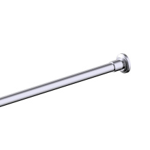 Kartners KSR-6BR-322-99 - FLORENCE - Kartners Round Shower Rod-Polished Chrome
