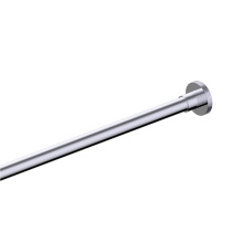 Kartners KSR-6BR-366-99 - CIRCO KNURLED - Round Shower Rod-Polished Chrome