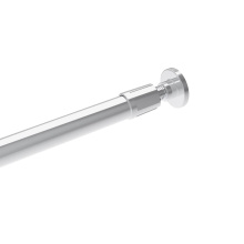 Kartners KSR-6SS-CASR-SF - Shower Rods - 6 feet Stainless Steel Shower- Satin Finish