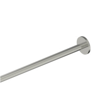 Kartners KSR-5SS-SF - Shower Rods - 5 Feet (60-inch) Straight Shower Rod with Round Ends-Satin Finish