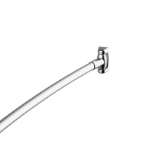 Kartners KSRC-4272-ADJ-SF - Shower Rods - Adjustable Curved Shower Rod-Satin Finish