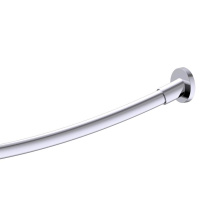 Kartners KSRC-6BR-144-99 - OSLO - Kartners Round & Curved Shower Rod-Polished Chrome