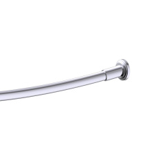 Kartners KSRC-6BR-322-99 - FLORENCE - Kartners Round & Curved Shower Rod-Polished Chrome